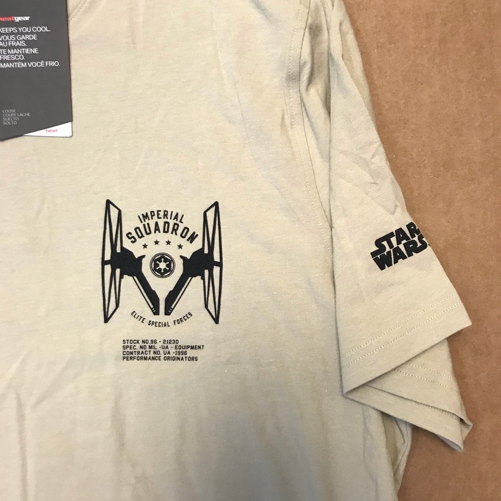 Under Armour Star Wars Storm Trooper T Shirt - Picture 3 of 6